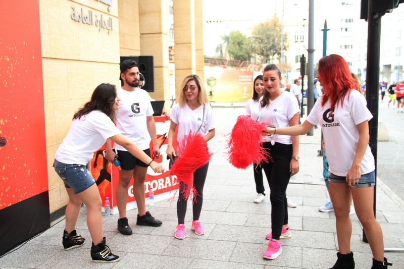 Gatorade at Beirut Marathon 2016